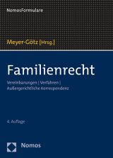 Cover Familienrecht (Nomos Verlag)